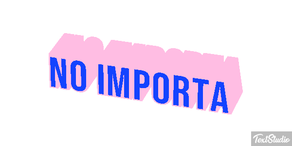 No importa Efekt tekstowy