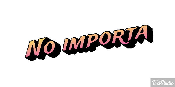 No importa Efekt tekstowy