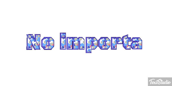 No importa Efekt tekstowy