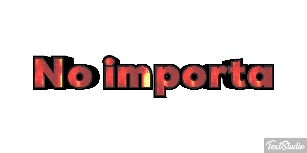 No importa Efekt tekstowy