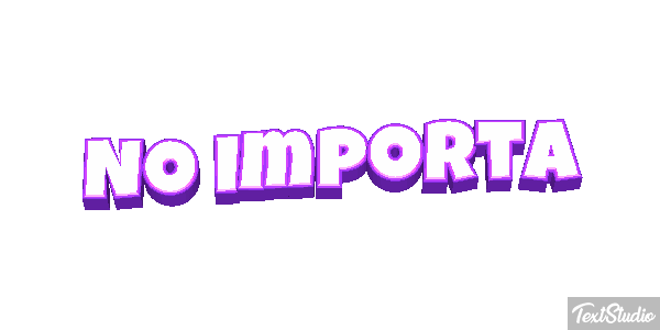 No importa Efekt tekstowy