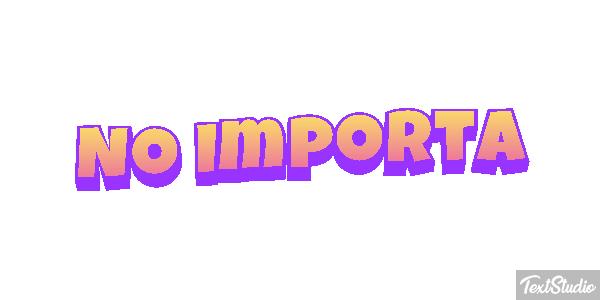 No importa Efekt tekstowy
