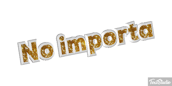 No importa Efekt tekstowy