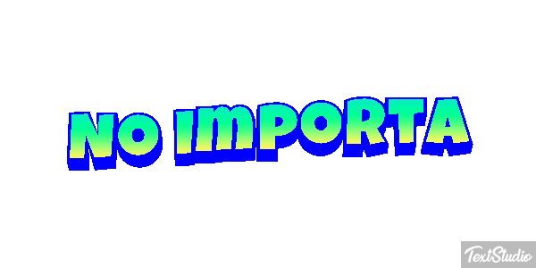 No importa Efekt tekstowy