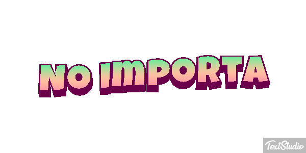 No importa Efekt tekstowy
