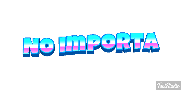 No importa Efekt tekstowy