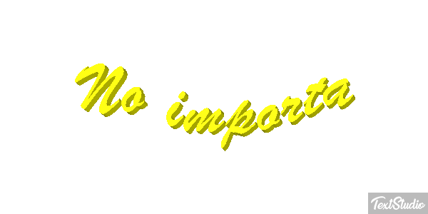 No importa Efekt tekstowy