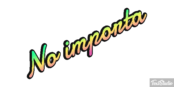 No importa Efekt tekstowy