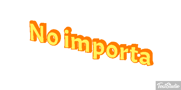 No importa Efekt tekstowy