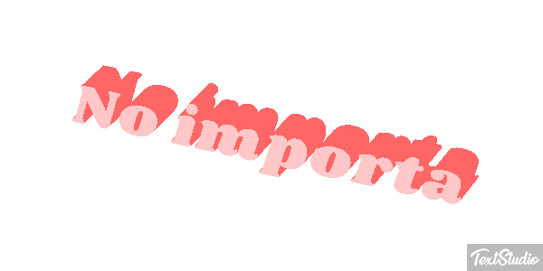 No importa Efekt tekstowy