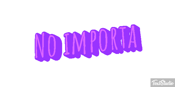 No importa Efekt tekstowy