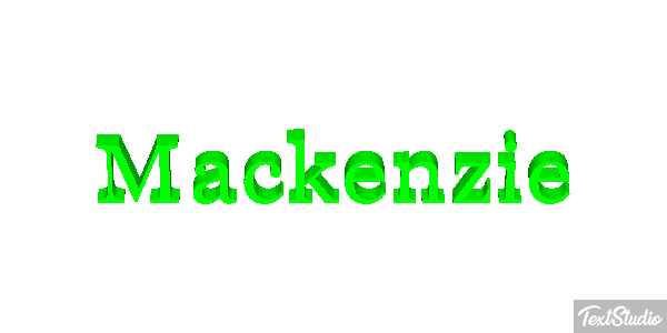 Mackenzie Efeito do texto