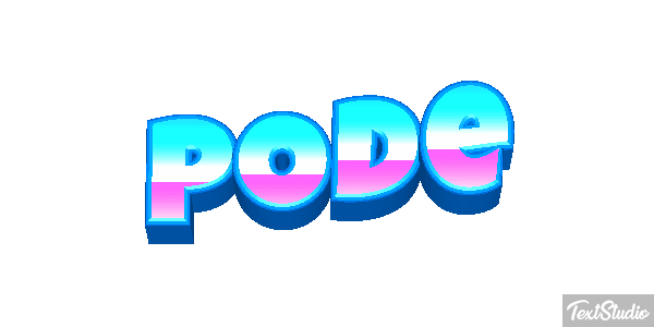 Pode Efeito do texto