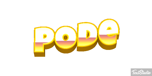 Pode Efeito do texto
