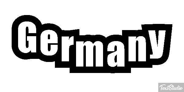Germany Text effect