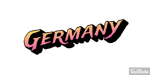 Germany Text effect