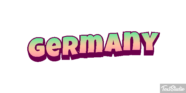 Germany Text effect