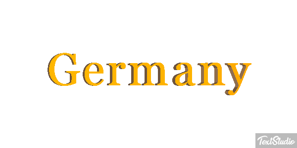 Germany Text effect