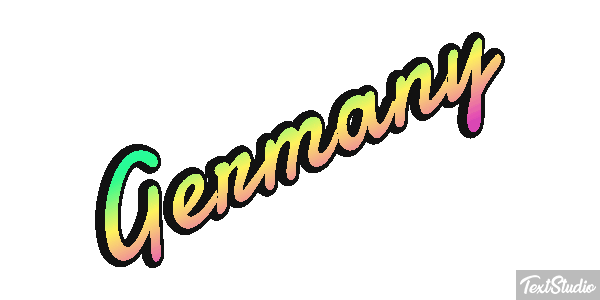 Germany Text effect