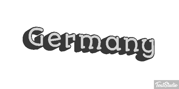 Germany Text effect