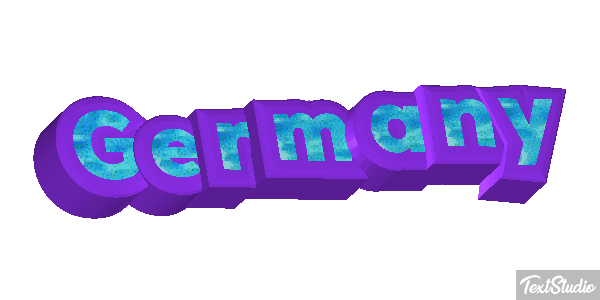 Germany Text effect