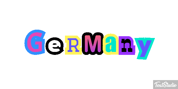 Germany Text effect