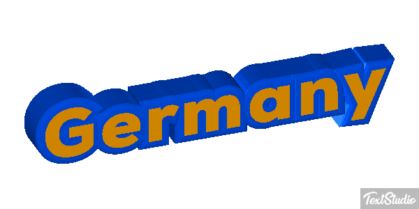 Germany Text effect
