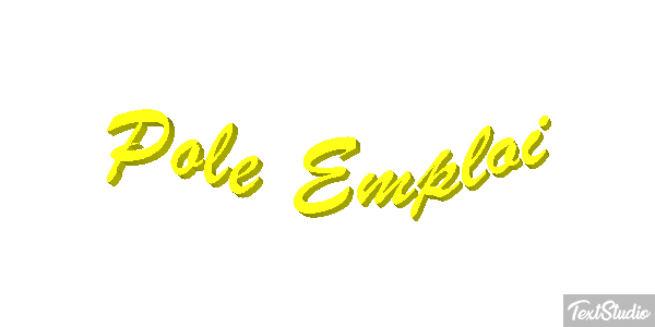 Pole Emploi Text effect