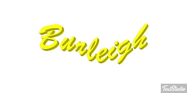 Burleigh Text effect