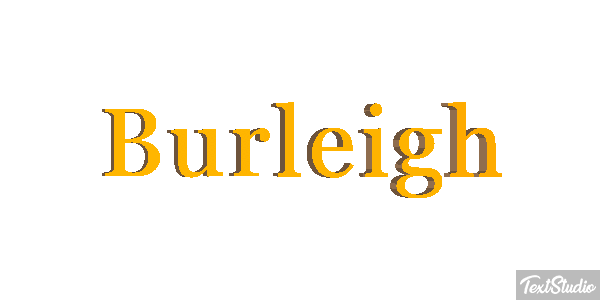 Burleigh Text effect