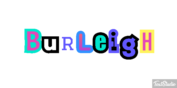 Burleigh Text effect
