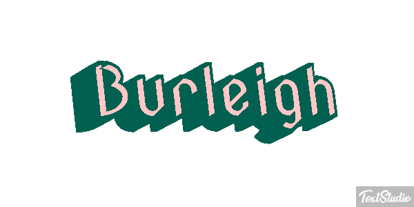 Burleigh Text effect