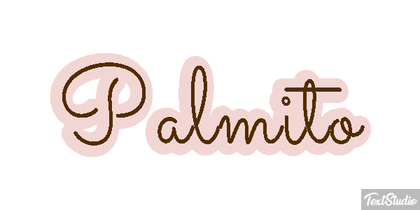 Palmíto Effetto testo