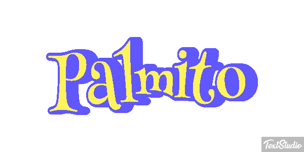 Palmíto Effetto testo