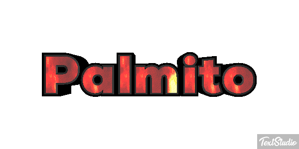 Palmíto Effetto testo