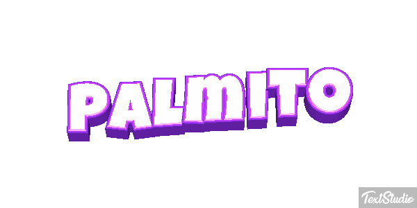 Palmíto Effetto testo