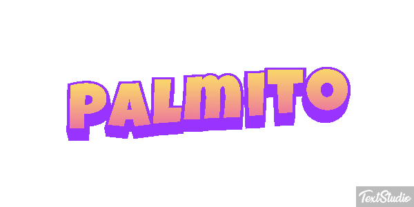 Palmíto Effetto testo