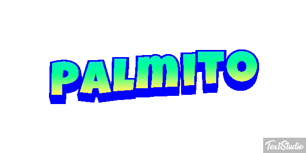 Palmíto Effetto testo