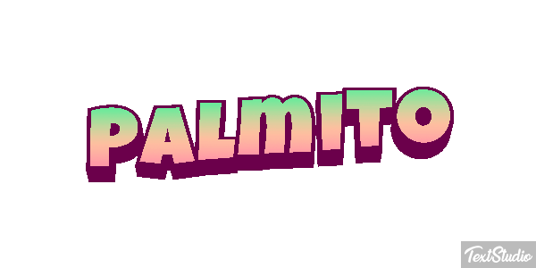 Palmíto Effetto testo