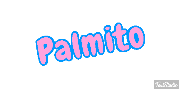 Palmíto Effetto testo