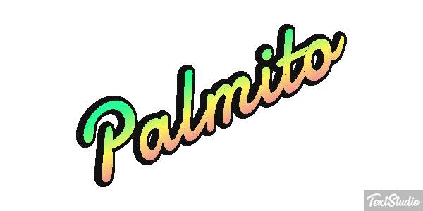 Palmíto Effetto testo