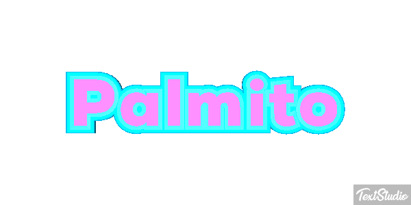 Palmíto Effetto testo