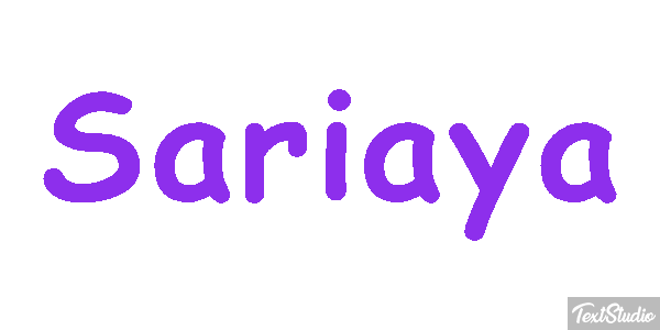 Sariaya Efekt tekstowy