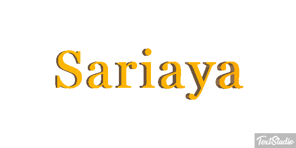Sariaya Efekt tekstowy