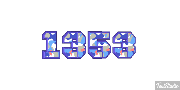 1353 Text effect