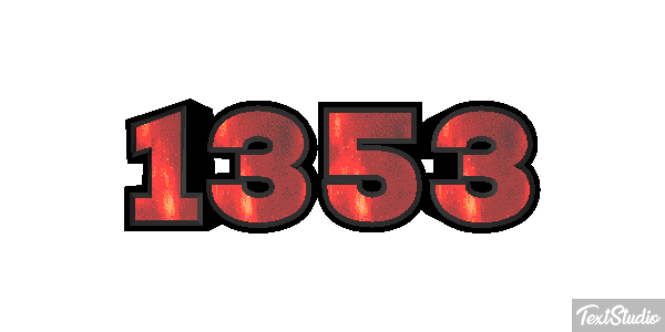 1353 Text effect
