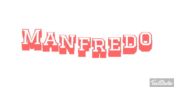 Manfredo Effetto testo