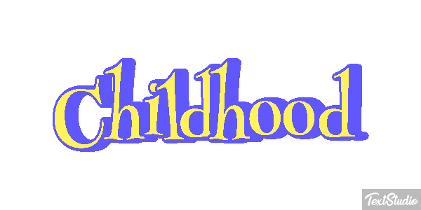 Childhood Effet de texte