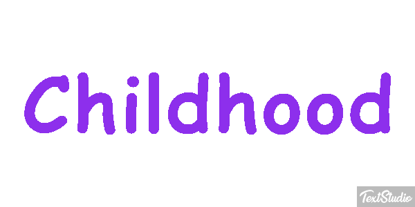 Childhood Effet de texte