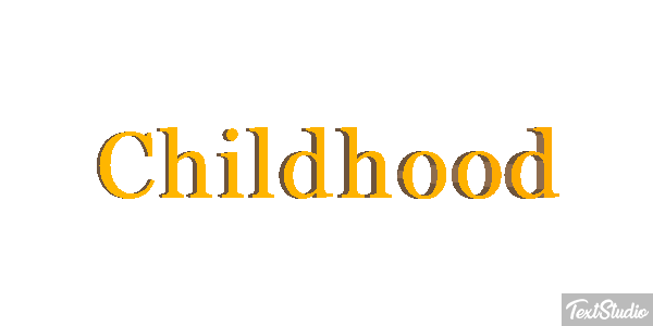 Childhood Effet de texte